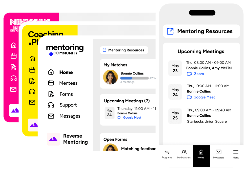 white label mentoring platform